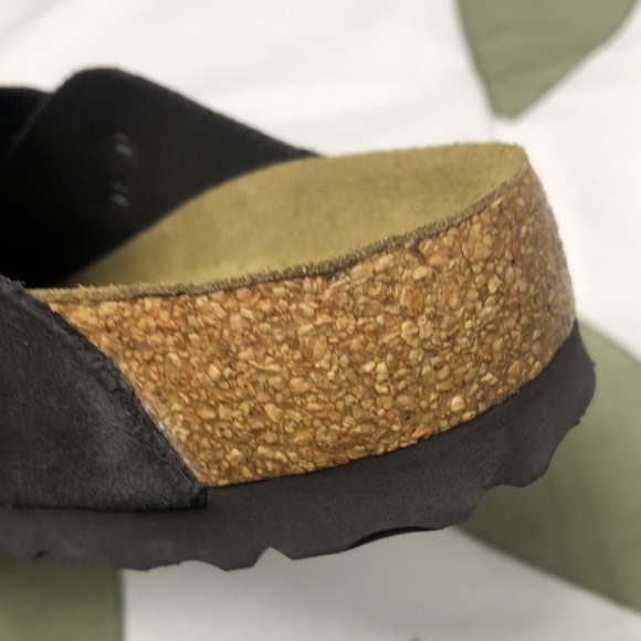 NWT Women's Mocha Suede Birkenstock Boston Shoes - Narrow Fit - Picture 8 of 8